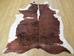 Cowhide Medium SKU 757  - Dark Chesnut Brindle