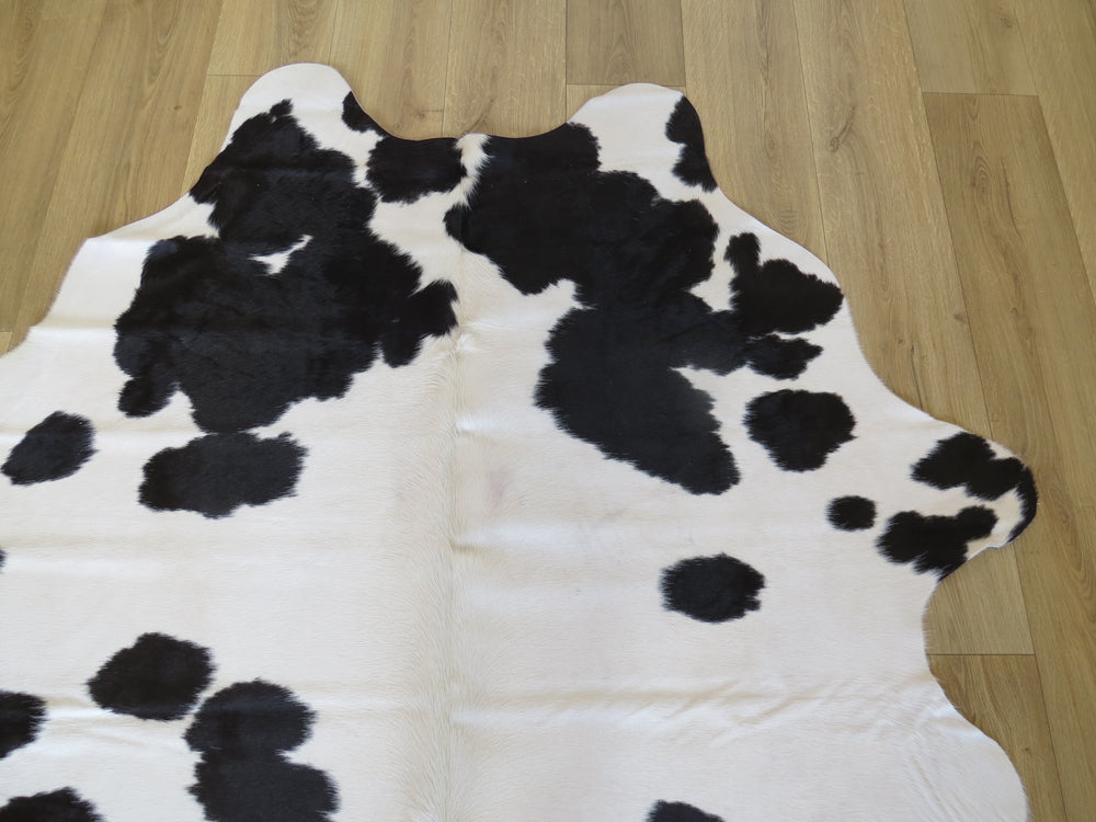 Cowhide Medium  - Black & White SKU 759