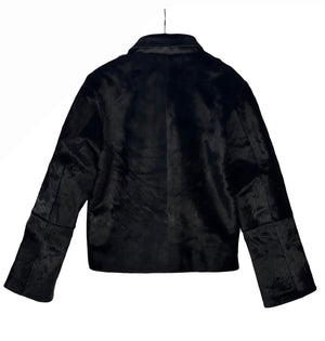 Small size - Cowhide Jacket All Black