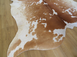 Super Cowhide Soft Tan  + White - SKU 9748