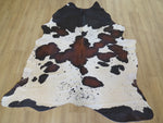 Large Cowhide - Red Black - SKU 9734