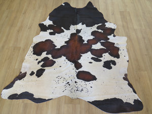 Large Cowhide - Red Black - SKU 9734