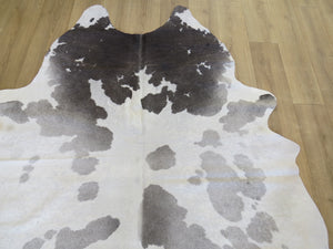 Large Cowhide - Grey + White - SKU 9730