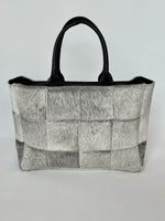 Patchwork Tote - All Grey