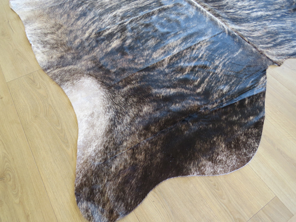 Super Cowhide Caramel Black Brindle - SKU 9739