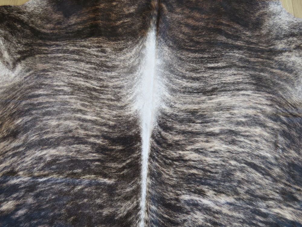 Super Cowhide Caramel Black Brindle - SKU 9739