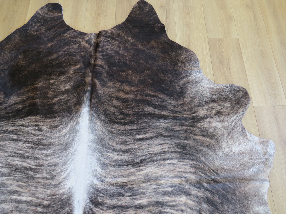 Super Cowhide Caramel Black Brindle - SKU 9739