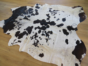 Super Cowhide Black & White Salt + Pepper (Speckled Park) - SKU 9742