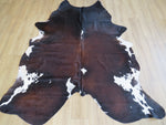 Large Cowhide - Red Black - SKU 9756