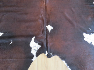 Large Cowhide - Red Black - SKU 9756