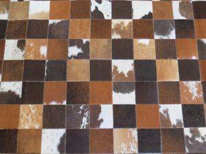 EXTRA LARGE SIZE Patchwork Rectangle Rug - Tri Colour