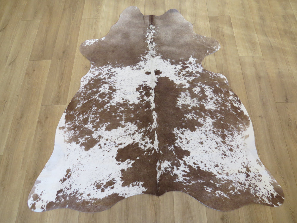 Cowhide Medium SKU 772  - Coffee Latte + White