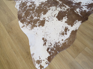 Cowhide Medium SKU 772  - Coffee Latte + White