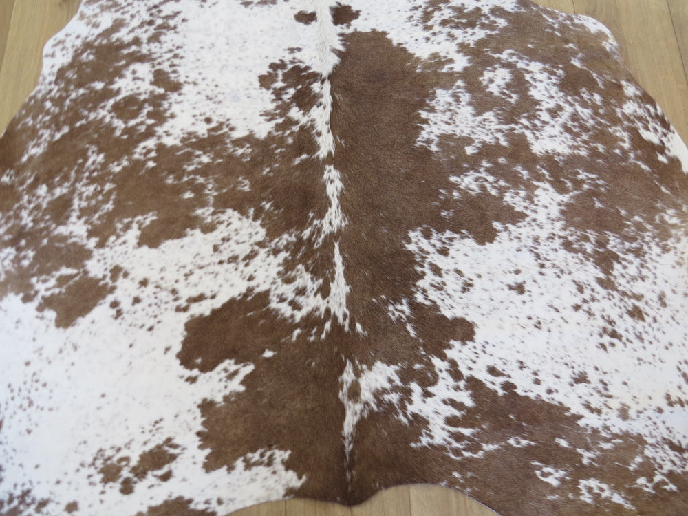 Cowhide Medium SKU 772  - Coffee Latte + White