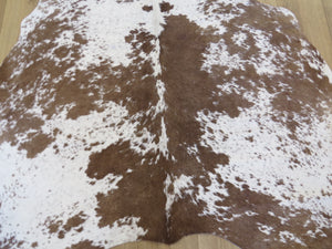 Cowhide Medium SKU 772  - Coffee Latte + White