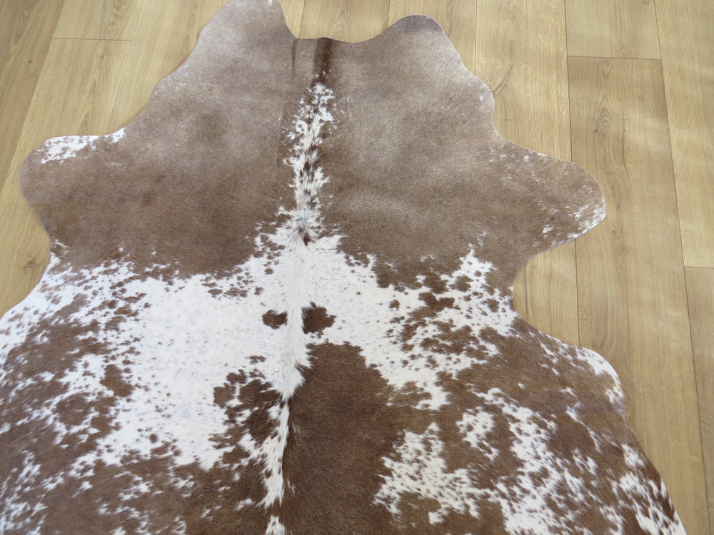 Cowhide Medium SKU 772  - Coffee Latte + White