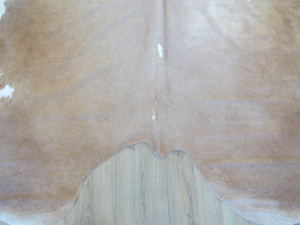 Super Cowhide Caramel + White - SKU 9717