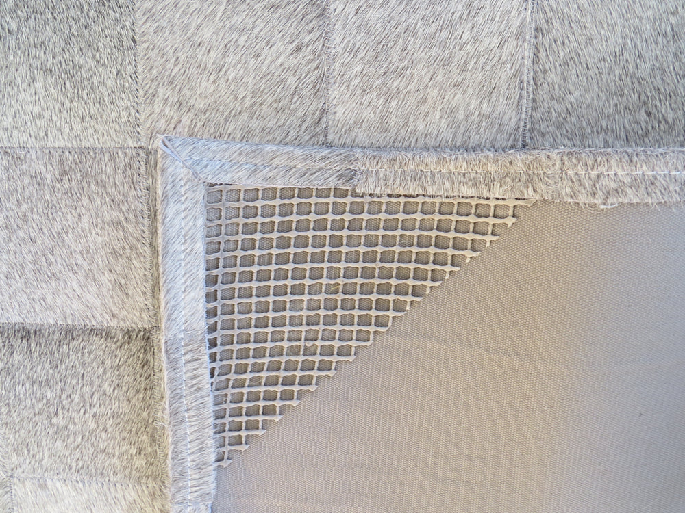 3m RUNNER SIZE Patchwork Runner Rug Grey ONE IN STOCK
