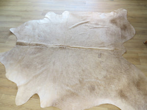 Premium Large Cowhide - Champagne - SKU 9789