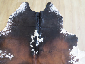 Large Cowhide - Red Black - SKU 9715