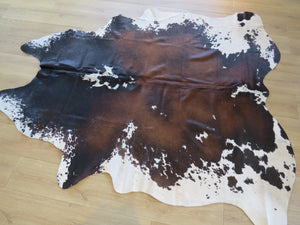 Large Cowhide - Red Black - SKU 9715