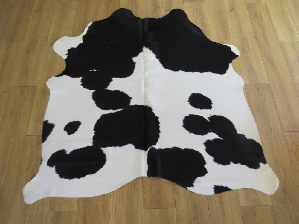 Cowhide Medium  - Black & White SKU 240