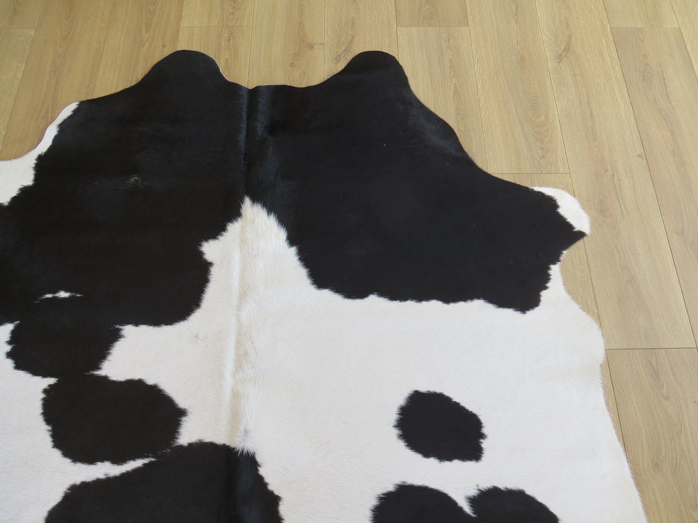 Cowhide Medium  - Black & White SKU 240
