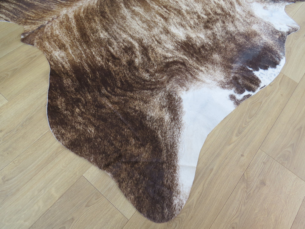 Large Cowhide - Mid Tone Light Brindle - SKU - 9238
