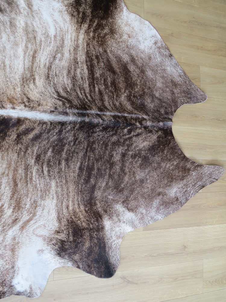 Large Cowhide - Mid Tone Light Brindle - SKU - 9238