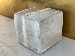 
            
                Load image into Gallery viewer, Cowhide Cube - Grey Cube A
            
        