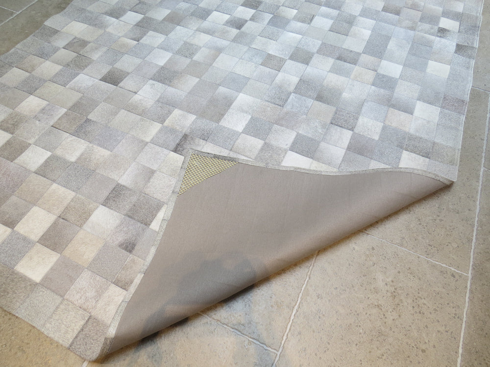 
            
                Load image into Gallery viewer, Patchwork Rectangle Rug - Grey Extra large - ONLY ONE IN STOCK
            
        