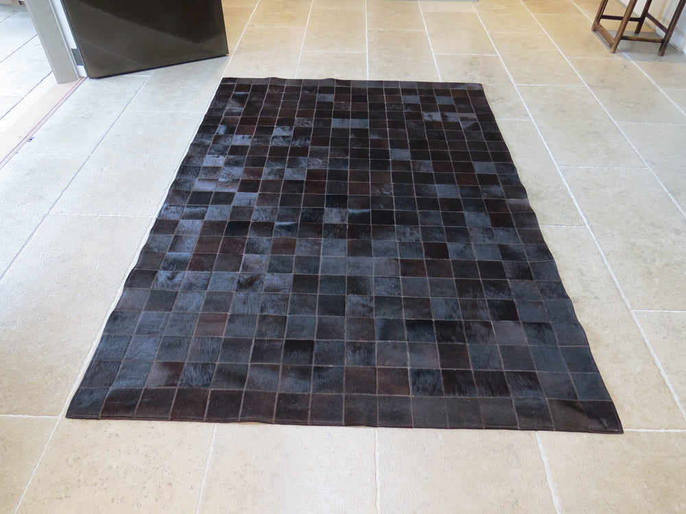Patchwork Rectangle Rug - Coffee Bean Medium - ONE IN STOCK