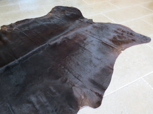 
            
                Load image into Gallery viewer, Large Cowhide - All Brown Black
            
        