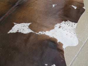 SALE Large Cowhide - Brown and White